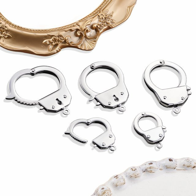 Edelstahl-Charm, Silber, Unisex - Bild 1