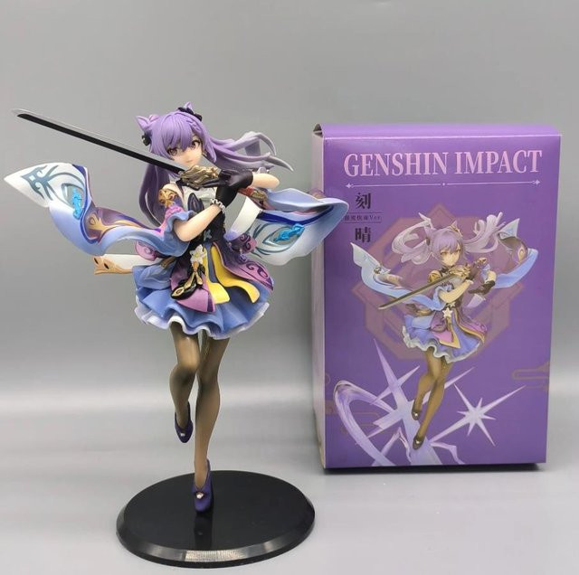 MIFEN Genshin Impact Keqing Anime-Figur Modell Spielzeug PVC - Bild 1