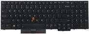 Lenovo Primax Ersatztastatur für ThinkPad P15s Gen 1 20T4 und 20T5, hinterleuchtet, Englisch, Schwarz - Bild 1
