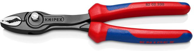 Knipex TwinGrip Front- und Seitengreifzange grau, Länge: 200 mm - Bild 2
