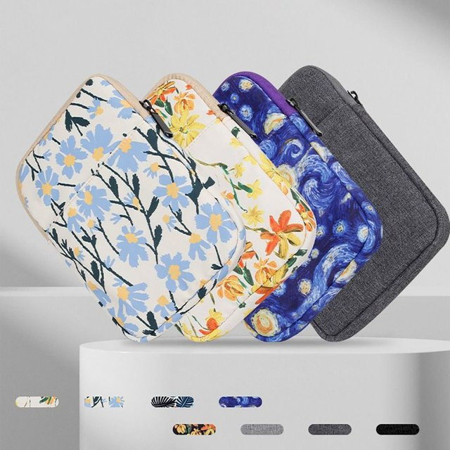 Wasserdichte und stoßfeste E-Reader-Hülle für 6 bis 7 Zoll Tablets wie Kindle, Boox oder Kobo in Schwarz und Multicolour - Bild 1