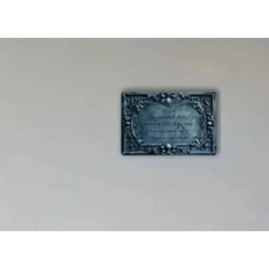 FunRetro Wanddekoration aus Aluminium im Vintage-Stil, blaues Blechschild mit Typografie für Home Bar und Man Cave, B/H: 30 x 20 cm - Bild 2