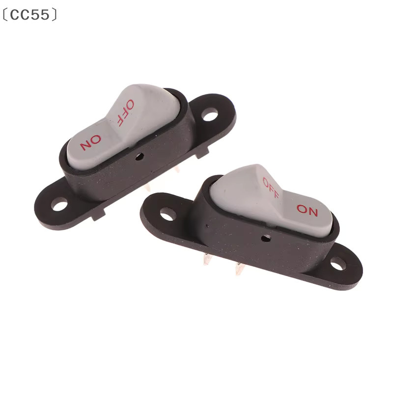 Parque5 ΣCC55 5-poliger 2-poliger Licht-EIN/AUS-Bootsknopfschalter für elektrische Wok-Reiskocher, 250 V 6 A / 125 V 10 A - Bild 2