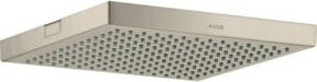 Hansgrohe Axor Starck Kopfbrause Rain in Brushed Nickel, quadratisch, B/B: 24 x 24 cm - Bild 1
