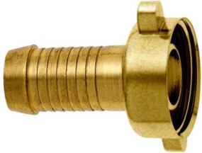 GEKA plus 2/3-Verschraubung Messing IG G1" 19mm in Gold - Bild 1
