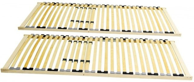 Coemo Partner-Set Lattenrost Basic aus Buche und Birke, starr, B/T: 100 x 200 cm - Bild 1