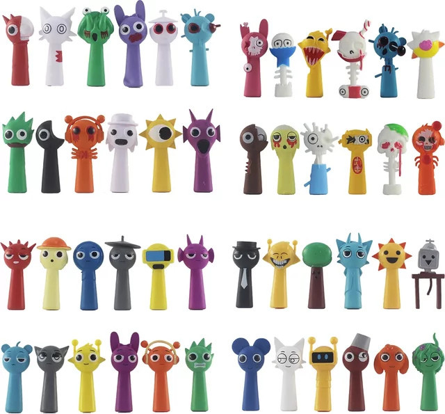 Bandai Sprunky Modellfigur, Action- & Spielfiguren-Set, Bunt / Mehrfarbig - Bild 1