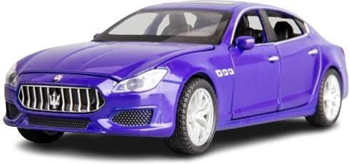 Fourall- Model Cars Maserati Quattroporte Coupé, Modellauto, 1:32, Blau, mit Licht und Ton - Bild 1