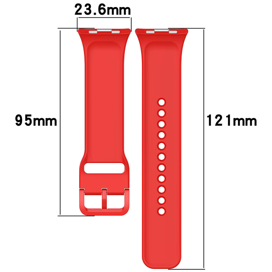 ZENHEO Uhrenarmband Silikon, Redmi Watch 5 6, Xiaomi Band 9 Pro, Unisex - Bild 5