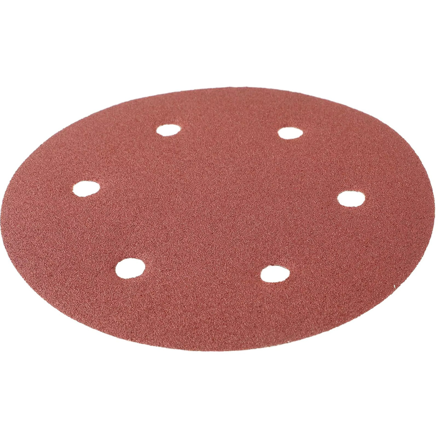Vibratite Schleifpapier Set für Exzenterschleifer mit 6 Löchern, 225 mm Durchmesser, Körnung 40–2000, Aluminiumoxid mit Klettverschluss - Bild 4