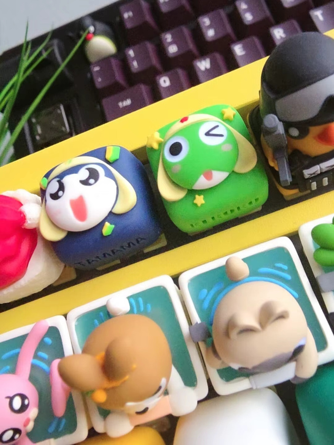 Lobo Keycap Keroro Private Series Ersatz-Keycap aus Kunstharz für mechanische Tastaturen (Esc) - Bild 5