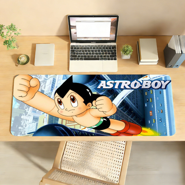 A-AstroES B-BoyS Mauspad in Multicolour, rutschfeste Schreibtischunterlage aus Gummi für Gamer und Büro - Bild 1