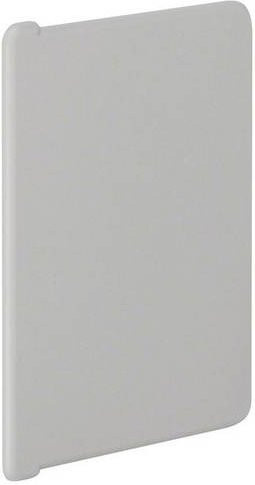 Hager Endstück Grau B/H: 80 x 60 mm - Bild 1