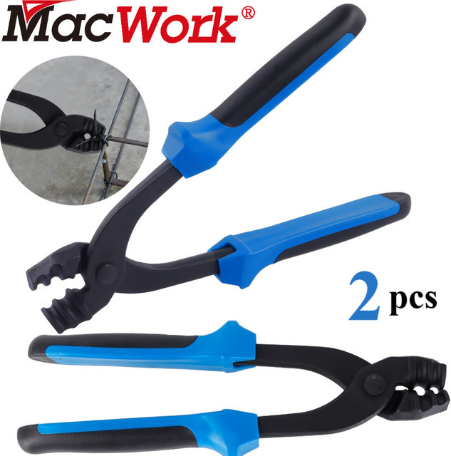 MacWork 2-teiliges Kfz-Schlauchbieger-Set für Bremsleitungen und Kraftstoffleitungen, 3/16 und 1/4 Zoll - Bild 1