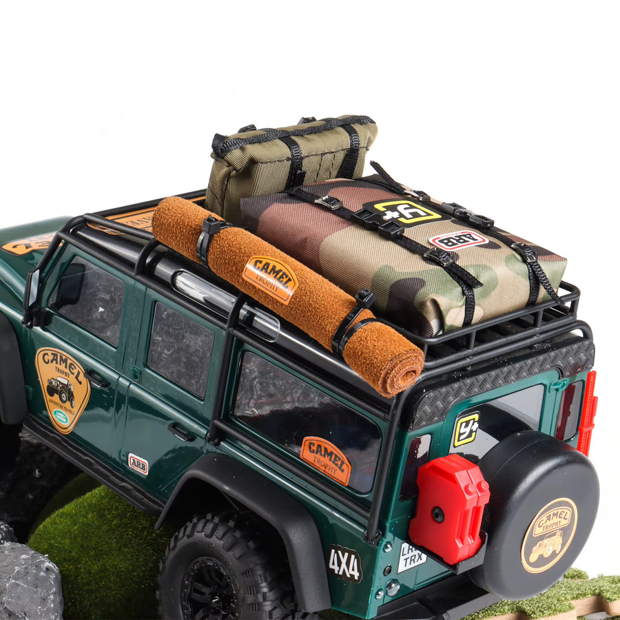 HooCrawler RC Simulierte Zelt Tasche, Zubehör, Bunt / Mehrfarbig - Bild 3