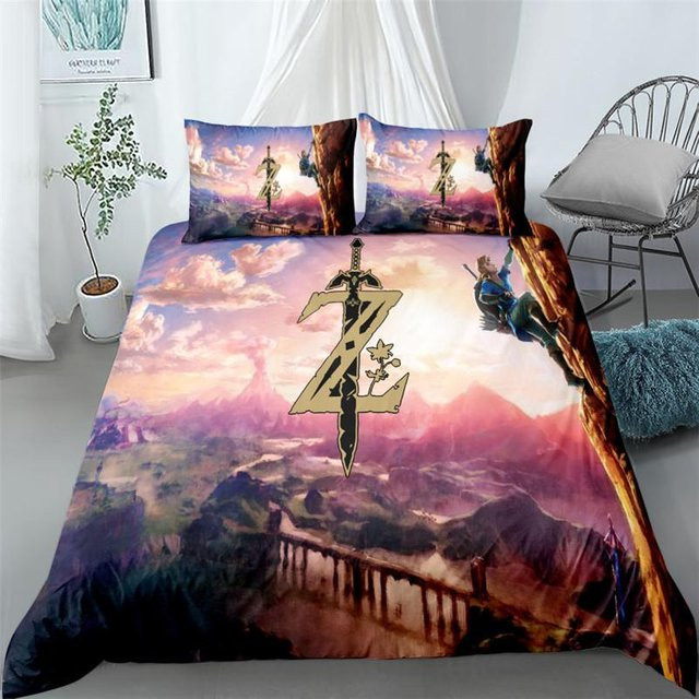 Donkey Kong Switch Bettwäsche Set aus Mikrofaser mit Motiv, Mehrfarbig, B/H: 200 x 230 cm - Bild 1