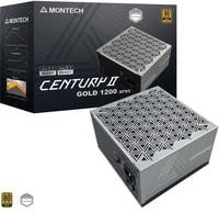 Montech Century II 1200 PC-Netzteil 80 PLUS Gold in Silber - Bild 1