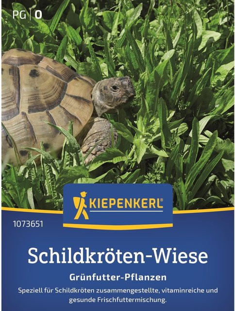 Kiepenkerl Schildkrötenmischung Grünfutter-Pflanzen Samen für das ganze Jahr - Bild 1