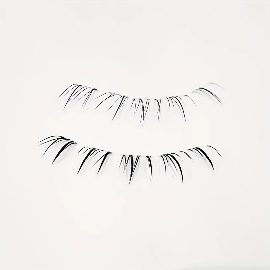 Duoduotian Wimpern Cluster C-Curl, Natürlich, 60-100 Stück - Bild 2