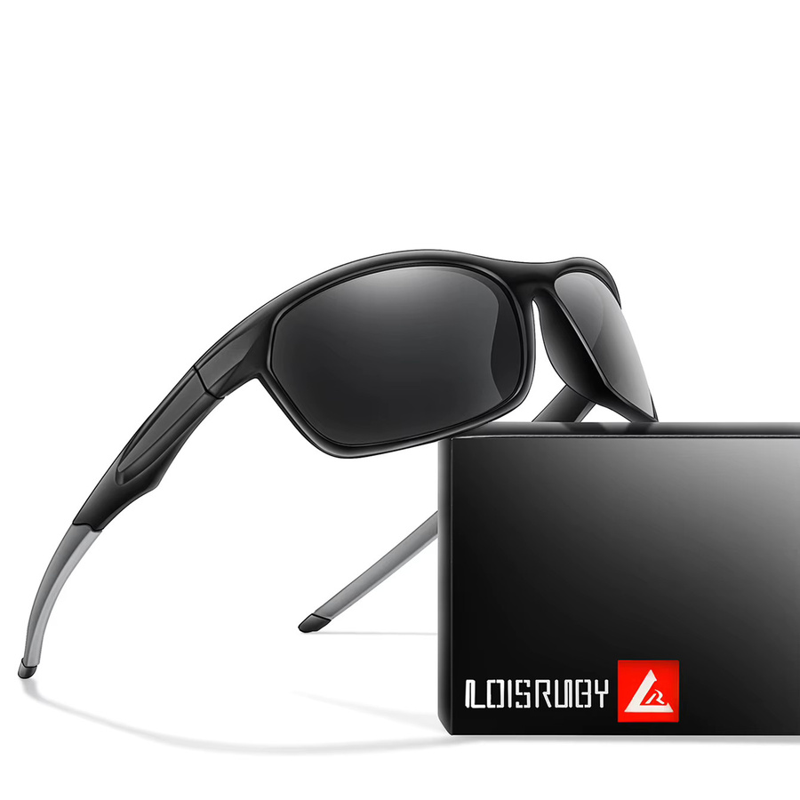 LOISRUBY Sonnenbrille, oval, Vollrand, Kunststoff, black, Unisex - Bild 3