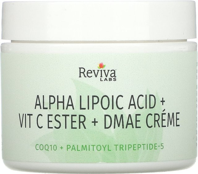 Reviva Labs Creme mit Alpha-Liponsäure, Vitamin-C-Ester & DMAE, 55 g - Bild 1