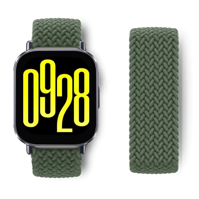 Uhrenarmband Nylon, geflochten, 22 mm, Unisex - Bild 2