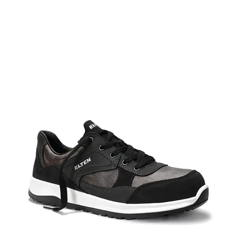 Elten Sicherheitshalbschuh Runaway Black Low ESD S3 aus Rindleder in Schwarz, Größe 40 - Bild 2