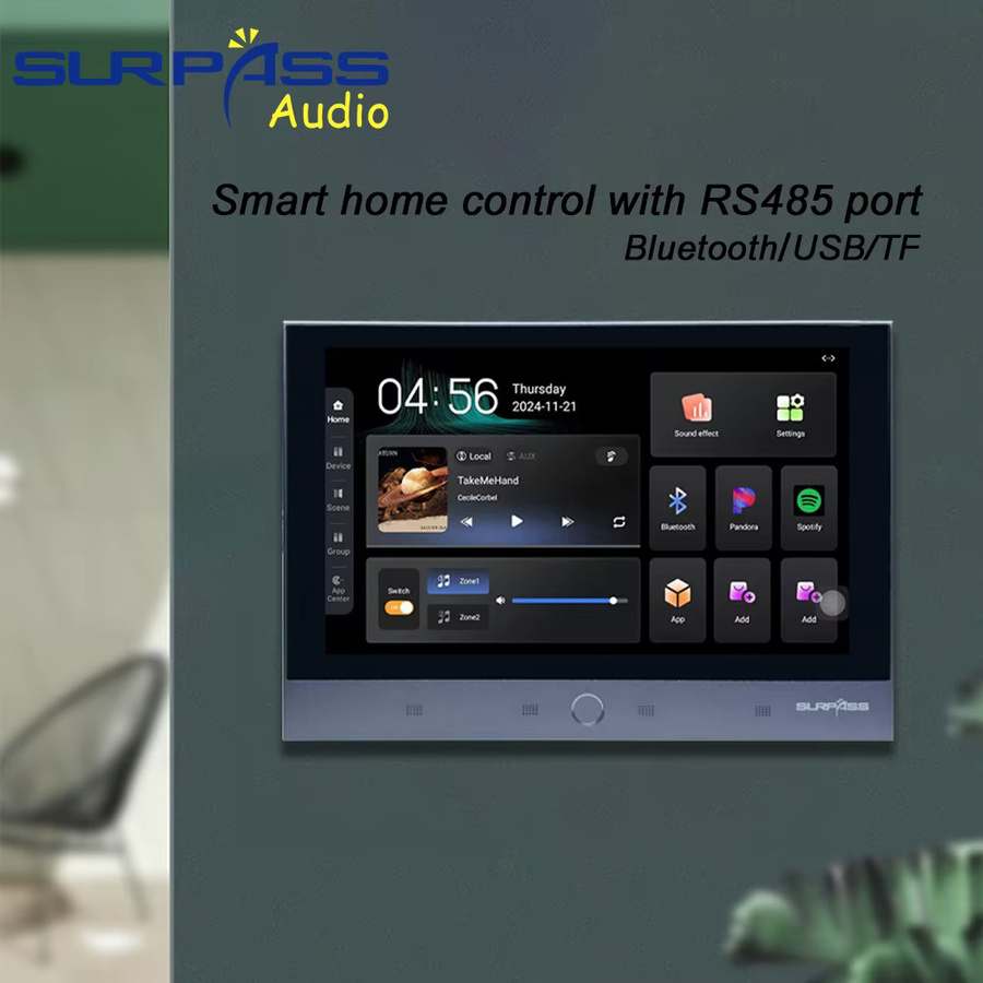 SURPASS Smart Home Display mit 7 Zoll Android 11 System, Tuya Zigbee und Wi-Fi Funktion für Google Play, YouTube, TikTok, Spotify und Alexa - Bild 3