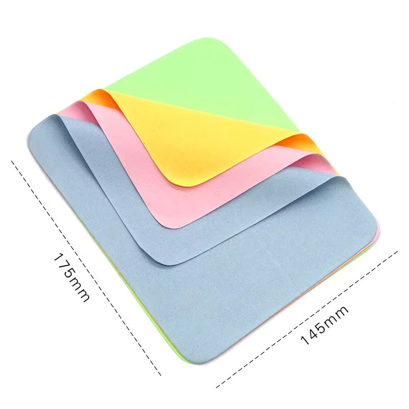 5er Set Mikrofaser Objektiv-Reinigungstücher in Multicolour für Objektive, Smartphones, Bildschirme und Brillen - Bild 3