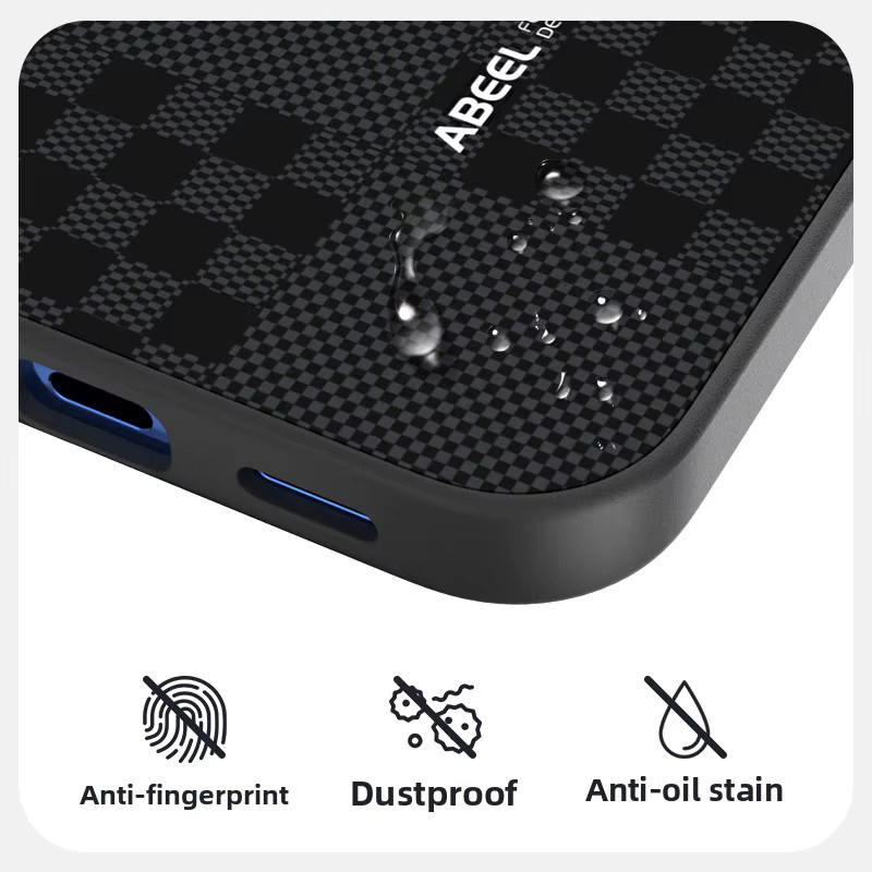 Premium Slim Magnetische Handyhülle mit Schachbrettmuster aus Carbonfaser für Google Pixel 11 10 9 8 Pro XL in Schwarz - Bild 3