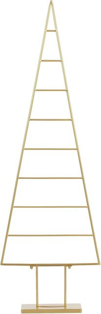 Modern Living Dekobaum Godlie Weihnachtsbaum aus Metall in Goldfarben, Höhe: 152 cm - Bild 1
