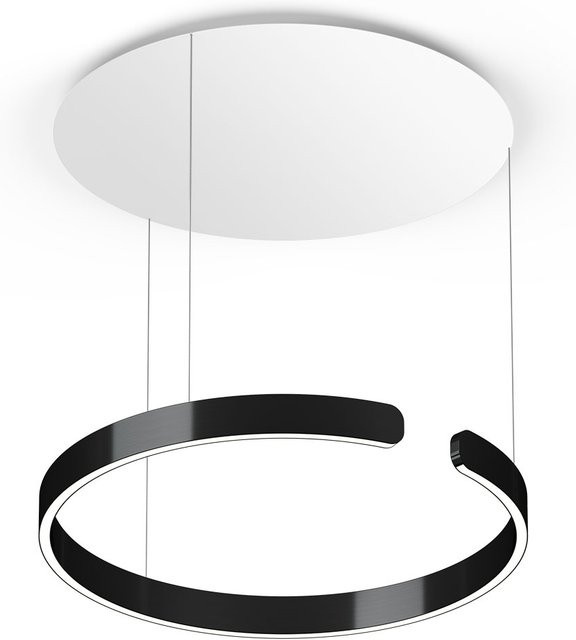 Occhio Mito sospeso 60 up LED-Pendelleuchte in Black Phantom und Weiß matt mit einstellbarer Lichtfarbe (2700K - 4000K) - Bild 1