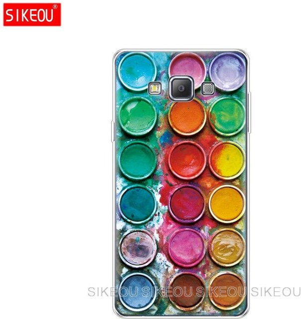 Coqa Silikonhülle für Samsung Galaxy A3 A5 A7 in Multicolour - Bild 1