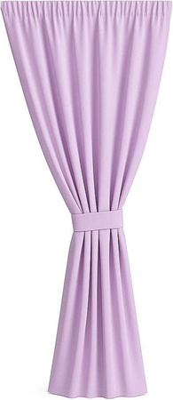 Setgarden Outdoor Vorhang Curtain Garden für den Balkon, semi-transparent, Purple, B: 155 cm, H: 240 cm