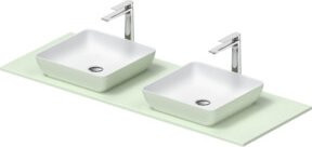 Duravit Konsolenwaschtisch Sivida in Grün, B/T: 135 x 50 cm - Bild 1