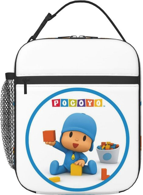 Fancy Style Studio Pocoyo Kinder Lunchtasche Blau, isolierte und auslaufsichere Thermobox für Kinder - Bild 1