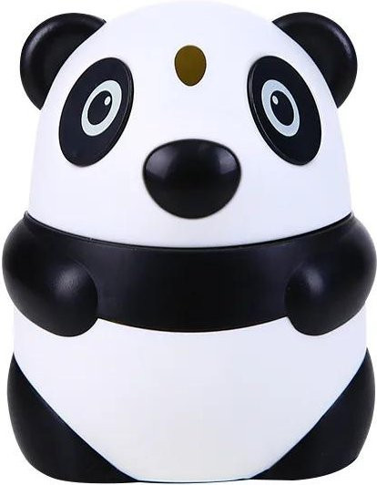 NATAWA Zahnstocherhalter Panda Cartoon Zahnstocher Box in Schwarz aus Kunststoff - Bild 1