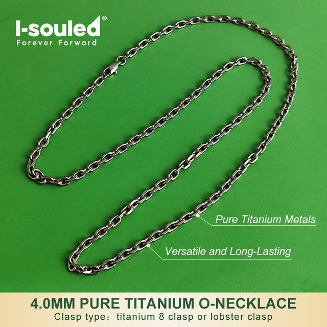 i-souled O-Halskette Titan, Silber, Damen - Bild 1