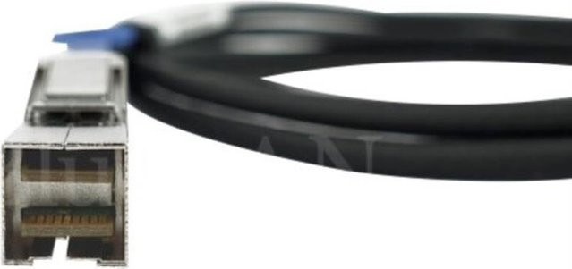 BlueLAN InfiniBand-Kabel SFF-8644 auf SFF-8088 Schwarz, Länge: 3 m - Bild 1