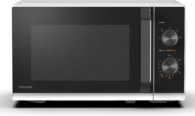 Toshiba Solo-Mikrowelle MW3-MM20PF(WH) in Schwarz/Weiss - Bild 2