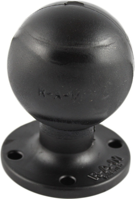 RAM Mounts Honeywell Montagekomponente mit Aufprallschutz und runder Basisplatte für Thor VX9 Computer im Fahrzeug, Schwarz, RAM-D-254U - Bild 1