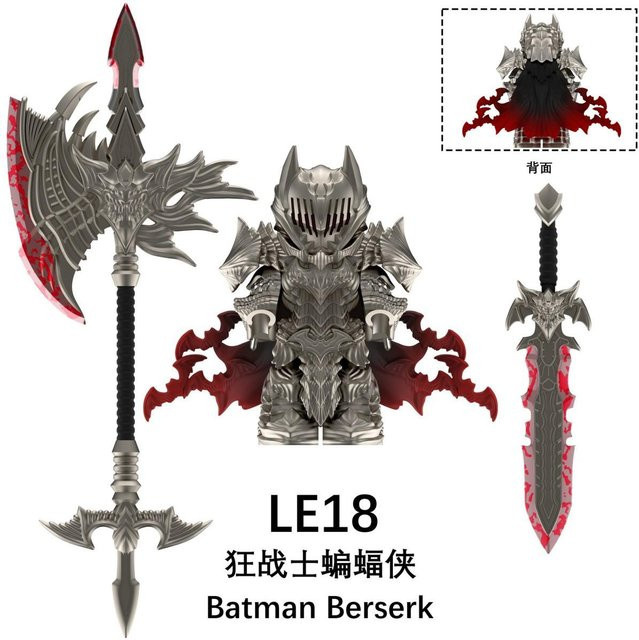 Yiran toy Batman Held Fledermaus, Bausteine, Grau, ab 14 Jahren - Bild 1