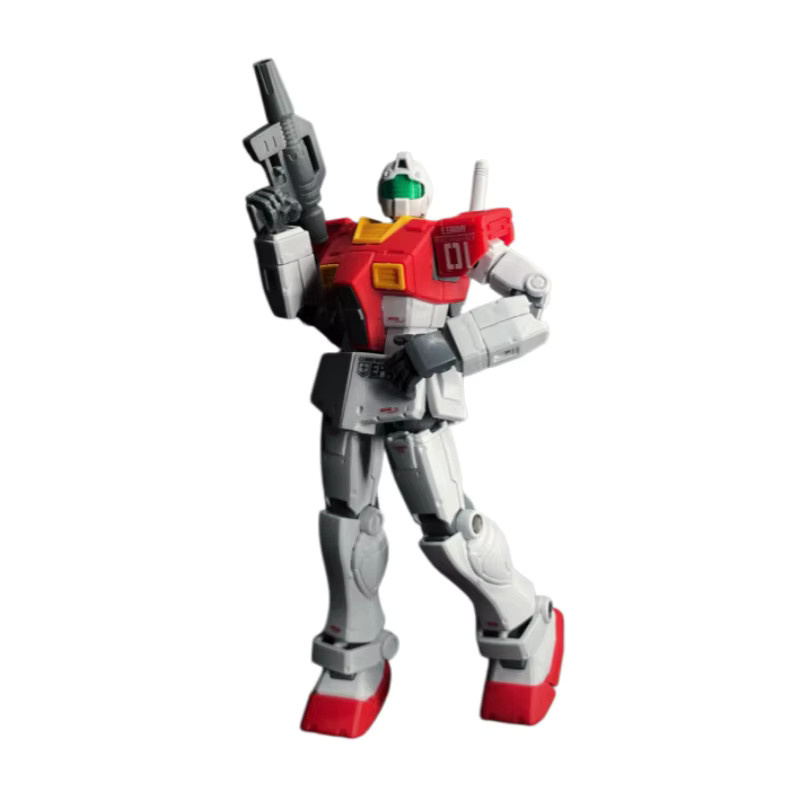 Bandai HG 1/144 GTO Jim GK Bausatz, Modifizierte Figur - Bild 2