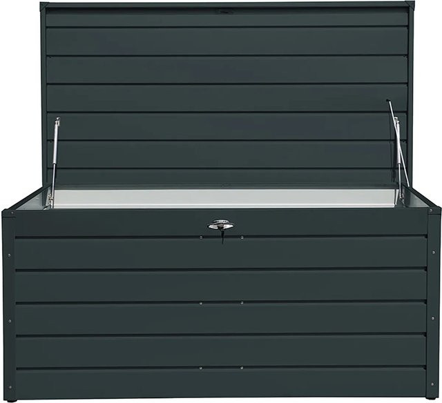 Tepro Metall-Gerätebox Palladium in Anthrazit und Silber lackiert - Bild 2