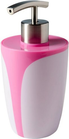 Sanilo Seifenspender mit Pumpe aus Kunststoff in Fresh Pink - Bild 1