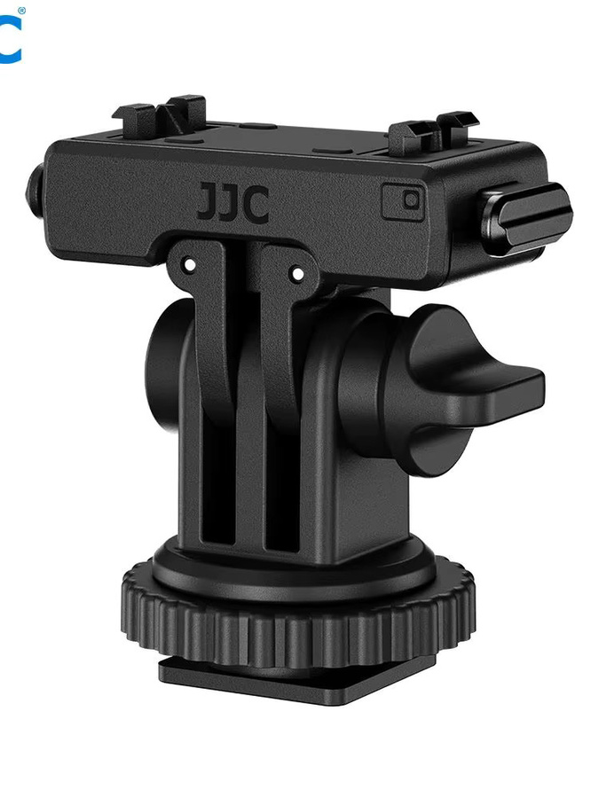 JJC Magnetische Schnellverschluss-Basishalterung für Insta360 Ace Pro, Ace Pro 2, X4, X3 und X5, Schwarz, Faltbare Halterung - Bild 6