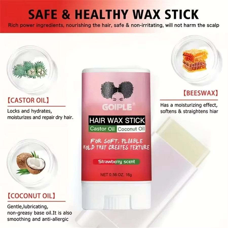 GOIPLE Haarstyling-Wachsstift, Haarcreme, 75g+16g - Bild 4