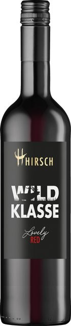 Christian Hirsch Wildklasse Lovely Red Rotwein, Lemberger, Württemberg, halbsüß, 0,75 l - Bild 1