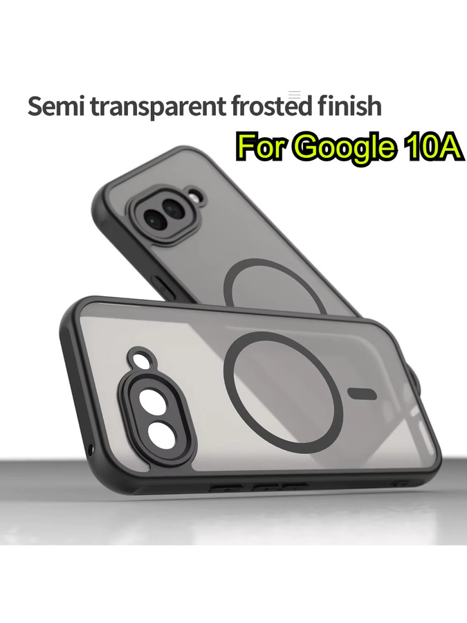 MagSafe kompatible Schutzhülle für Google Pixel 10 und 9 Pro XL aus TPU + PC in Purple, stoßfest mit staubdichter Rückseite und magnetischer kabelloser Ladefunktion - Bild 6