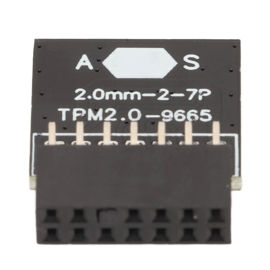 ASUS TPM 2.0 Sicherheitsmodul mit 14 Pin 2x7P Chip für Windows 11 in Schwarz - Bild 3